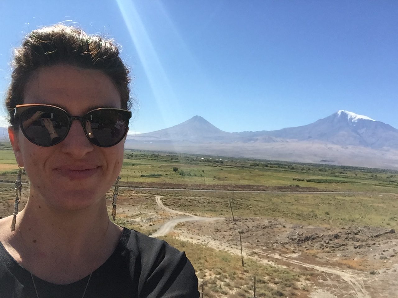 Alicia expatriée à Erevan, en Arménie